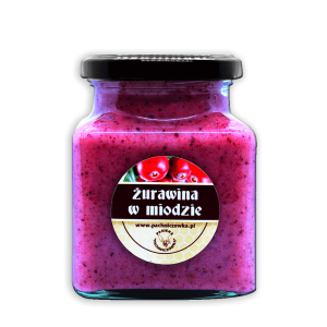 Żurawina w miodzie 320g