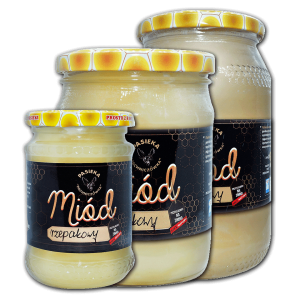 Miód rzepakowy 380g