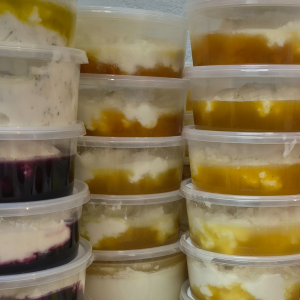 Jogurt brzoskwinia marakuja 0.5L