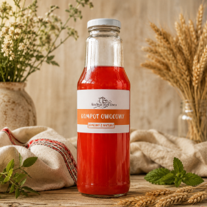 Kompot naturalny owocowy (750 ml)